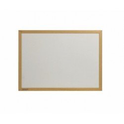 Pizarra blanca con marco de madera (serie Basic Board Consumible)