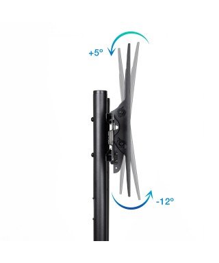 Soporte de suelo con ruedas para pantallas planas de 37" a 70"