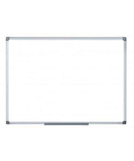 Pizarra blanca melamina con marco de aluminio (serie Basic Board Aluminio)