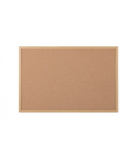 Tablero de corcho con marco de madera (serie Basic Board Ecologic)